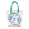 Bolsa de Playa de Gelatina de PVC Transfronteriza Caricatura Bolso de Mano Lindo Transparente Impermeable para Viaje Mano Hombro Bolsa Amazon