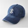 Nueva Gorra de Béisbol de Mezclilla con Letra para Hombres y Mujeres, Estilo Pareja, Moderna, Sencilla, Casual, Versátil, Protector Solar, Adelgazante Facial, Gorra de Pico de Pato