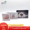 Acrílico engrossado personalizado canto arredondado criativo Crystal photo frame mesa magnética marca fábrica atacado logotipo personalizado