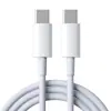 Cable de datos tipo C Cable de datos TIPO-C a C es adecuado para teléfono móvil IP15 Línea de carga rápida PD Línea de carga rápida PD