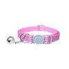 Pei Pet Beibei nuevo collar reflectante de seda para gato con hebilla de seguridad ajustable y correas reflectantes al por mayor
