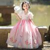Hanfu Feminino 2026 Novo Estilo Chinês Vestido de Dança 1º de Junho Vestido de Princesa Infantil para Crianças Mais Velhas Roupa de Performance