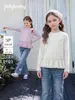 Camiseta de Manga Larga para Niña Jellybaby 2026 Otoño Nuevo Estilo Estilo Francés Niños Grandes Ropa de Otoño Niña Pequeña 8 Ropa de Bebé