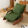 Sillón mecedor, sillón reclinable, silla cómoda, silla de ocio para balcón, sofá de sala de estar, sillón mecedor para adultos, silla cómoda y relajante