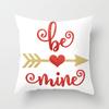 Nueva funda de almohada de rosa roja para el Día de San Valentín regalo de boda funda de cojín para el hogar venta al por mayor