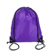Bolsa com cordão em estoque para homens e mulheres, mochila esportiva, bolsa de basquete, mochila de cordão de viagem leve de grande capacidade, bolsa esportiva
