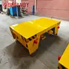 Los Hornos de Alta Temperatura Usan Carros Resistentes a Altas Temperaturas, Plataformas Planas de Vía sin Motor y Malacates para Remolcar Carros de Transporte de Materiales de Doble Vía