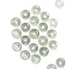 Ágata de Hielo Alto Ping An Kou 15mm Calcedonia Blanca Ping An Kou Accesorios Hechos a Mano para Bricolaje Material de Caballo Adornos Transparentes de Hielo Fábrica al por Mayor
