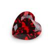 Diamante de circón con forma de corazón al por mayor cristal de color artificial piedra cristal de forma espinela diamante de cristal accesorios DIY para uñas