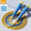 Cuerda para Saltar 361 deg para Niños y Estudiantes de Primaria, Específicamente para Pruebas de Educación Física, con Cable de Acero con Rodamiento Rápido y Antienredos