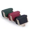 Cartera compacta para monedas de mujer, Billetera para monedas de cuero de primera capa, Mini bolsa pequeña para objetos y cosméticos, Bolso para joyas de cuero genuino, Cartera de mujer