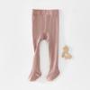 Medias de bebé de primavera y otoño de algodón puro, leggings finos para niña, ropa exterior de pp grande, mono, medias para niños
