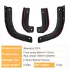 Adecuado para Chevrolet sorod silverado 2019-2024 cubierta de esquina inferior de puerta de coche guardabarros de llanta