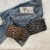 Moda Transfronteriza Cadena de Leopardo Bolso Cuadrado Pequeño Diseño de Nicho Personalizado Bolso de Hombro Bolso Cruzado de Chica Popular Fresco Atractivo