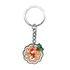 Llaveros colgantes serie navideña Goma suave de PVC Hebillas decorativas DIY Accesorios para mochila Regalos decorativos de Amazon Venta al por mayor