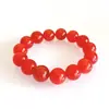 Pulseira de Ágata Vermelha Sangue de Pombo Natural, Pulseira de Contas do Ano Zodiacal para Homens e Mulheres, Fornecimento Atacadista de Luxo Leve de Alta Qualidade