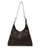Bolsa feminina transfronteiriça retrô grande capacidade debaixo do braço Heng Geng nova simples para o dia a dia bolsa tote versátil bolsa de ombro única feminina