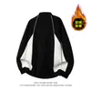 2026 Principios de Primavera Transfronteriza para Hombre Estilo Americano Pesado Felpa Engrosada Casual Versátil Holgada Sudadera de Alta Gama con Felpa