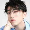 Gafas Cuadradas Fotocromáticas Anti-UV para PC, Tendencia en Tiktok, Bloqueo de Luz Azul, Adecuadas para Hombres y Mujeres, Se Pueden Adaptar con Lentes Graduados y Lentes Fotocromáticos