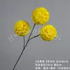 3 cabeças de flores artificiais de bola de neve da sorte, um buquê para arranjos florais de casamento, decorações de hortênsia e adereços para criar exposições cênicas