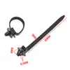Abraçadeiras para Fixação, Fixadores Ajustáveis, Presilhas para Fixação de Tubos de Carro, Kit de Tiras com Zíper, Resistentes ao Tempo, Resistentes a UV, para Carroceria