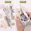 ¡Guau, Estuche Especial Personalizado de Gran Capacidad para Estudiantes para Empezar la Escuela, Portalápices de Aspecto Elegante y Lindo, Bolsa de Almacenamiento Transparente y de Alta Gama