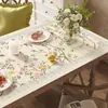 Mantel individual vintage estilo americano, impermeable, a prueba de aceite, resistente al calor, protector de escritorio, sensación de lujo ligero y alta gama, cubierta para mesa de centro