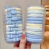 Cuerda para el Pelo Payon para Niños Alta Elasticidad y Duradera Anillo para el Pelo de Bola para Niñas Adorno para la Cabeza Tendones de Goma Simples para Niñas No Saludan al Pelo