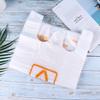 Chaleco desechable para el hogar personalizado de fábrica, chaleco con asa para bolsa de basura de cocina, bolsa de plástico para basura