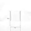 Tapa de Vidrio Resistente al Calor de Alto Borosilicato para Candelabros de Boda, Cubierta Hueca a Prueba de Viento para Lámparas de Mantequilla, Tapa de Vela Conectada en Dos Direcciones