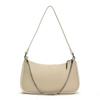 Bolso de hombro informal de color sólido para mujer, estilo coreano, elegante, sencillo, con cadena, combinable con todo, venta al por mayor transfronteriza