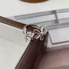 Anillo Vintage de Flor de Plata de Ley S925 Ticheng, Plata Tailandesa, Anillo Abierto Retro de Nicho, Versión Coreana Estilo Ins para Mujeres