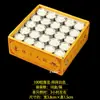 Lámparas de mantequilla de loto, 100 piezas, lámparas de larga duración para ofrecer a Buda, velas de mantequilla para uso doméstico, sin humo ni olor, fabricante