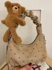 Novedad Otoño 2026 Bolso de Lunares de Nicho Popular Bolso de Hombro de Alto Valor Bolso Cruzado Retro para el Trabajo y el Viaje