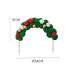 Arco de bolas de pelo, amor, bola de pelo, pastel, tarjeta, inserción, cumpleaños, horneado, decoración, escena, accesorios, bola de pelo, arcoíris, enchufe