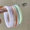 Pulseira Jingle de Vidro Imitação Jade Passo a Passo, Acessório Estilo Antigo Flor de Pessegueiro Dez Milhas, Pulseira Mesmo Estilo que Melhor Amiga do Little Red Book