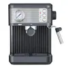 Máquina de café espresso transfronteriza, totalmente semiautomática, extracción de alta presión, bomba de espuma de leche, máquina de espresso, venta al por mayor de comercio exterior