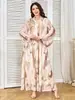 Vestido Largo para Mujer, Estampado con Pedrería y Bordado, Serie de Vestidos Largos para Mujer, Stock Listo de Fábrica al por Mayor