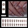 Europa y Estados Unidos en las largas lindas uñas frescas con brillo dulce nicho de chica uñas postizas cortas usar uña lote mixto uñas