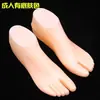 Calcetines Modelo de Pie Plástico Modelo de Zapato Talón Corto de Pie Accesorios Modelo Engrosado Gancho para Pie Calcetines para Mujer Adultos Niños