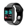 Pulseira Inteligente Y68 D20 Pulseira Inteligente Lembrete de Informações Transfronteiriças Frequência Cardíaca Pressão Arterial Esportes Relógio Bluetooth Presente