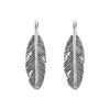 Colgante de aleación accesorios de joyería diy collar aretes colgante redondo colgante pequeño pluma accesorios hechos a mano