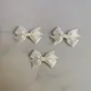 Ropa de Poliéster Ecológica Personalizada Accesorios de Flores Pequeñas Tocado Adornos de Flores Hecho a Mano DIY Hecho a Máquina Lazo Acanalado