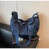 Bolsa Tote Popular Nova Primavera 2025 Feminina Estilo Ocidental de Alta Qualidade Combina com Tudo Bolsa de Ombro Bolsa de Mão Simples