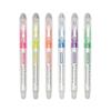 Resaltador de color líquido directo maestro selección GHP555 serie de colores claros de marcador fluorescente sin olor color caramelo para estudiantes