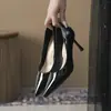 361-2 Zapatos Elegantes de Tacón Alto Estilo Francés para Mujer, Zapatos de Tacón Fino, Zapatos Profesionales de Trabajo Que No Cansarán Tus Pies Después de Estar de Pie por Mucho Tiempo en Primavera