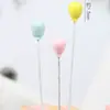 Serie de Horneado Colorida Rosa Azul Pastel Cumpleaños Enchufe Tarjeta Decoración Decorando Niños Niñas Fiesta de Cumpleaños Atuendos