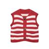 Ropa Europea y Americana Transfronteriza Primavera 2025 Nuevo Casual Moda Versátil Cuello Redondo Sin Mangas Punto 5802024