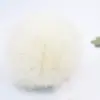 Al por mayor en stock Bola de pelo de imitación de conejo Rex de 8 cm llavero colgante lindo para mujer bolso de coche teléfono móvil colgante de felpa