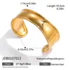 Pulsera Abierta de Acero Inoxidable Estilo Europeo y Americano Wanxing con Líneas Irregulares, Diseño Hueco Multicapa, Joyería Vintage de Acero de Titanio para Venta Transfronteriza